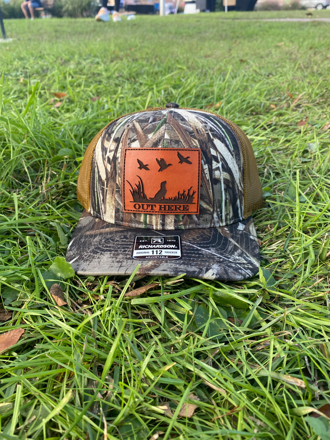 Duck Scene Logo Realtree Max-5/Brown