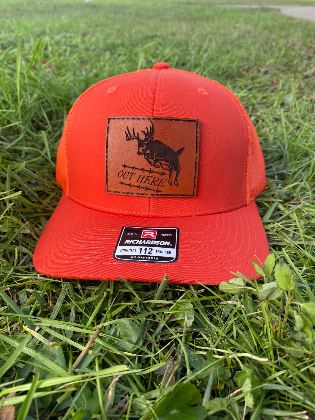 Jumping Buck Logo Solid Orange